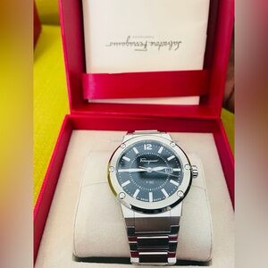 Salvatore Ferragamo Stainless Steel Watch
 $1,895 Size: OS
NWT